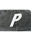 Pigment 3D P 6Panel Cap Black Pigment 3D P 6Panel Black - PALACE - BALAAN 5