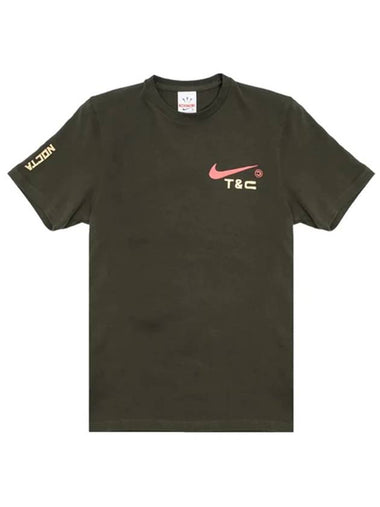 NRG Souvenir Cactus Short Sleeve T-Shirt Dark Khaki - NIKE - BALAAN 1