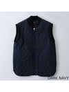 Quilted Vest Navy - A.P.C. - BALAAN 2