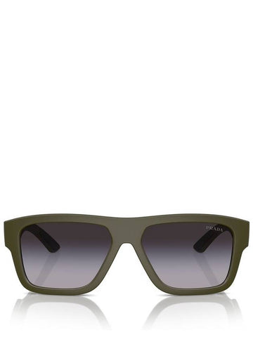 Prada Linea Rossa PS 04ZS Green Military Matte - PRADA - BALAAN 1