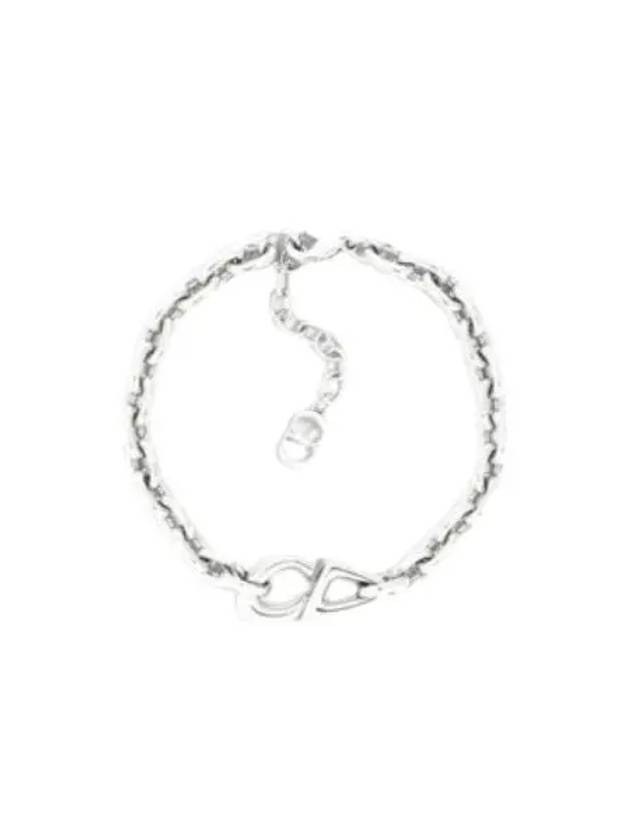 CD30 Chain Link Bracelet Silver - DIOR - BALAAN 2