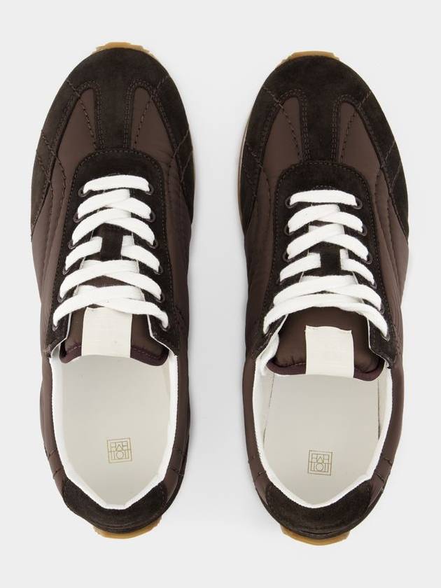 Sport Sneakers - TOTEME - Leather - Brown - TOTEME - BALAAN 4