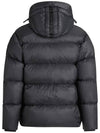 Men's Cloud Hooded Padded Pencil Black Jacket PM JCK PP01 710 - PARAJUMPERS - BALAAN 3