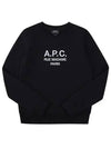 Women's Tina Logo Sweat Sweatshirt Black - A.P.C. - BALAAN 2