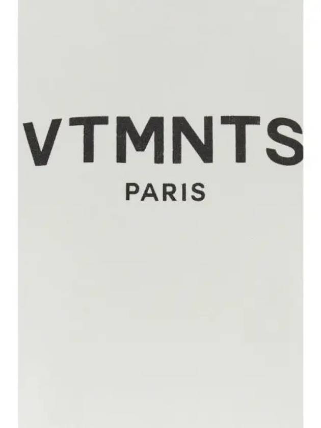 Hooded Sweatshirt VL18HD100W WHIBLK White - VETEMENTS - BALAAN 2