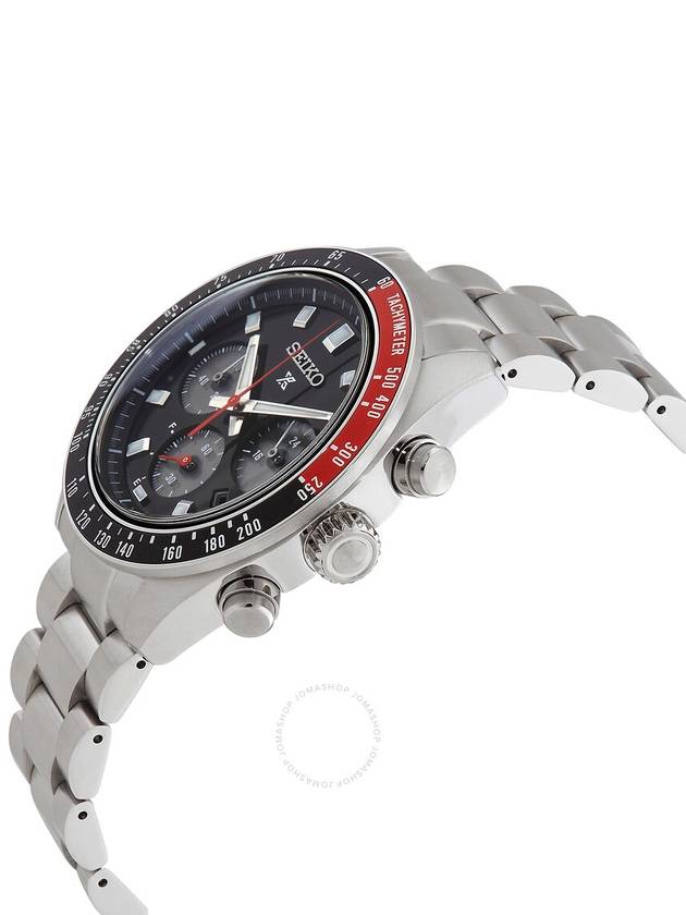 Seiko Prospex Speedtimer Chronograph GMT Black Dial Men's Watch SSC915P1 - SEIKO - BALAAN 2