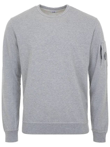 17CMSS019A 002246 M94 Lens Wappen Gray Sweatshirt - CP COMPANY - BALAAN 1