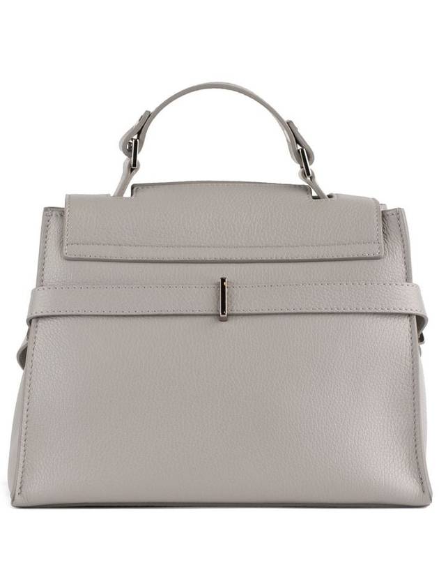 Orciani Sveva Sense Small Leather Bag With Ash Shoulder Strap - ORCIANI - BALAAN 2