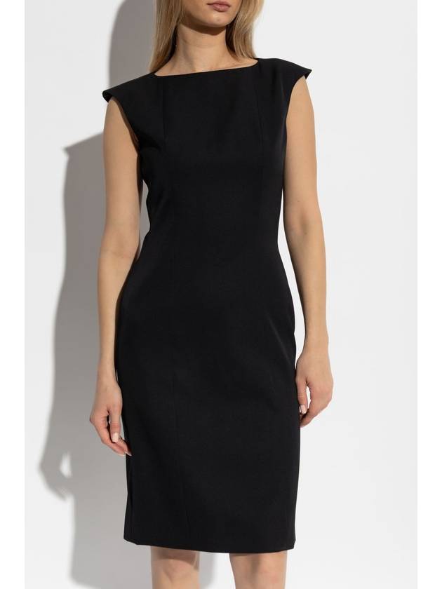 Alexander McQueen Wool Dress, Women's, Black - ALEXANDER MCQUEEN - BALAAN 3