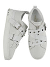 RY2S0A03 CZI 0BO VPUNK Velcro White Rockstud Sneakers - VALENTINO - BALAAN 1