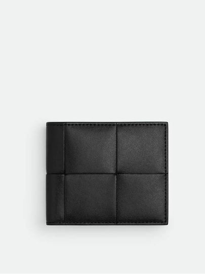 Intrecciato Cassette Half Wallet Black - BOTTEGA VENETA - BALAAN 2