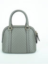 Microssima Small Dome Tote Bag Grey - GUCCI - BALAAN 4