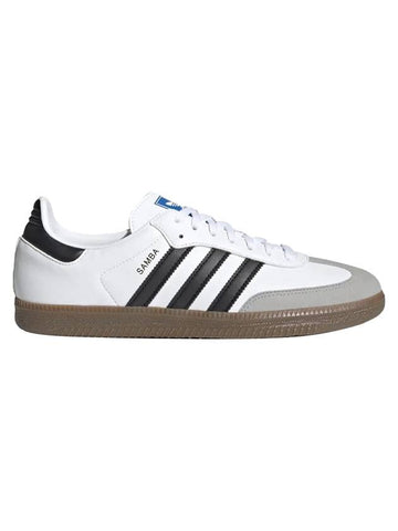 Men's Samba Vegan Low Top Sneakers White - ADIDAS - BALAAN 1