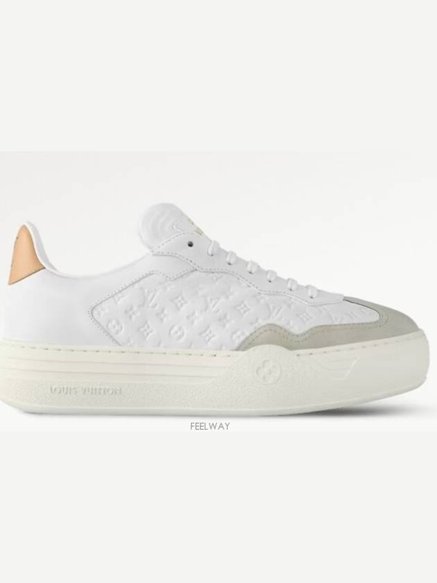 LV Groovy Platform Low Top Sneakers White - LOUIS VUITTON - BALAAN 2