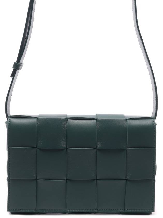 Intrecciato Cassette Cross Bag Green - BOTTEGA VENETA - BALAAN 2