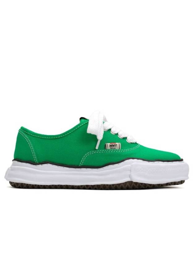 Baker OG Sole Canvas Low Top Sneakers Green - MIHARA YASUHIRO - BALAAN 2