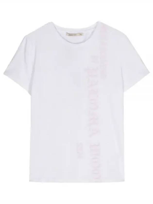 Goty SD4101Off White Short Sleeve T Shirt - PALOMA WOOL - BALAAN 1