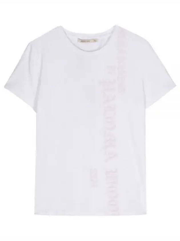 Gothi digital print short sleeve t shirt white - PALOMA WOOL - BALAAN 2