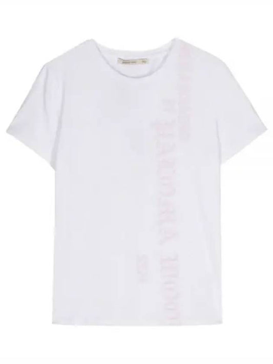 Goty SD4101Off White Short Sleeve T Shirt - PALOMA WOOL - BALAAN 1
