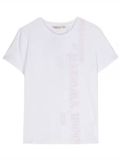 Goty Digital Print Short Sleeve T-Shirt White - PALOMA WOOL - BALAAN 2