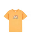 Baby Fox Patch Regular Short Sleeve T-Shirt Blossom - MAISON KITSUNE - BALAAN 2