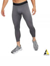 Pro 3QT Dry Fit Tight Leggings Grey - NIKE - BALAAN 2