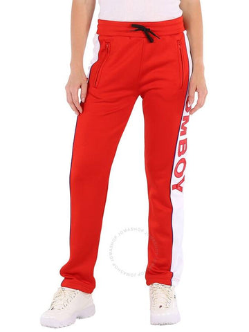 Filles A Papa Ladies Red Fleece Oversized Tracksuit Pants, Brand Size 3 (Large) - FILLES A PAPA - BALAAN 1