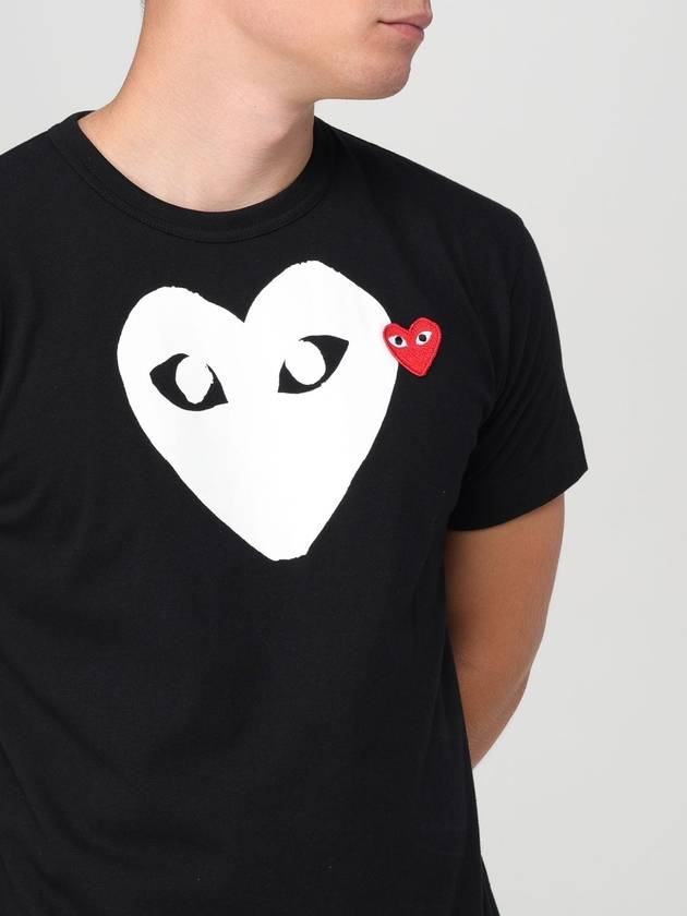 T-shirt con logo Comme Des Garcons Play - COMME DES GARCONS PLAY - BALAAN 3