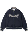 In Holiday Varsity Jacket Dark Navy - EXPRESSHOLIDAY - BALAAN 1