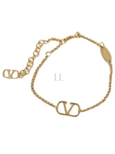 V Logo Signature Women Bracelet J0F84MET CS4 - VALENTINO - BALAAN 1