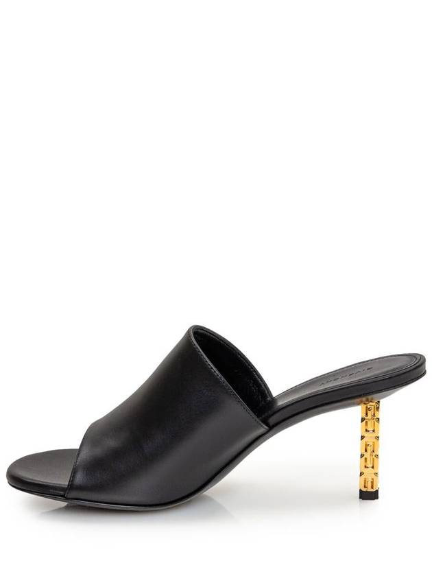 G Gold Cube Mules Sandal Hills Black - GIVENCHY - BALAAN 5