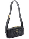 Materasse Nappa Leather Cross Bag Black - MIU MIU - BALAAN 5