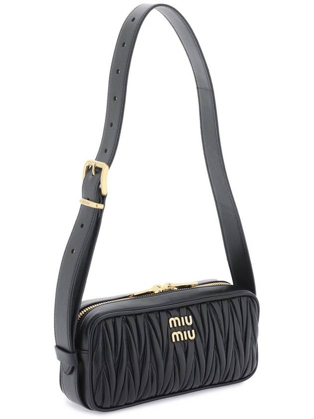 Materasse Nappa Leather Cross Bag Black - MIU MIU - BALAAN 5