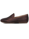 Lena Loafers Chocolate Brown Leather Women - FITFLOP - BALAAN 3