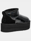 Women's Ultra Mini Platform High Shine Winter Boots Black - UGG - BALAAN 2