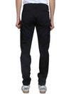 Stretch Sateen Ergonomic Lens Cargo Straight Pants Black - CP COMPANY - BALAAN 5