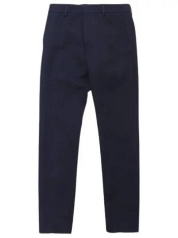 Cigarette fit wool pants chino cotton - AMI - BALAAN 1