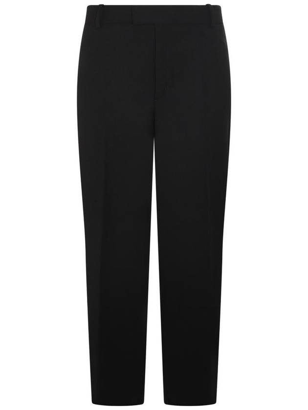 23 fw Black Wool Blend Pants LM01108WQ0059P199 B0480932200 - MAISON KITSUNE - BALAAN 1