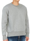 Center Back Stripe Crewneck Sweatshirt Light Grey - THOM BROWNE - BALAAN 5