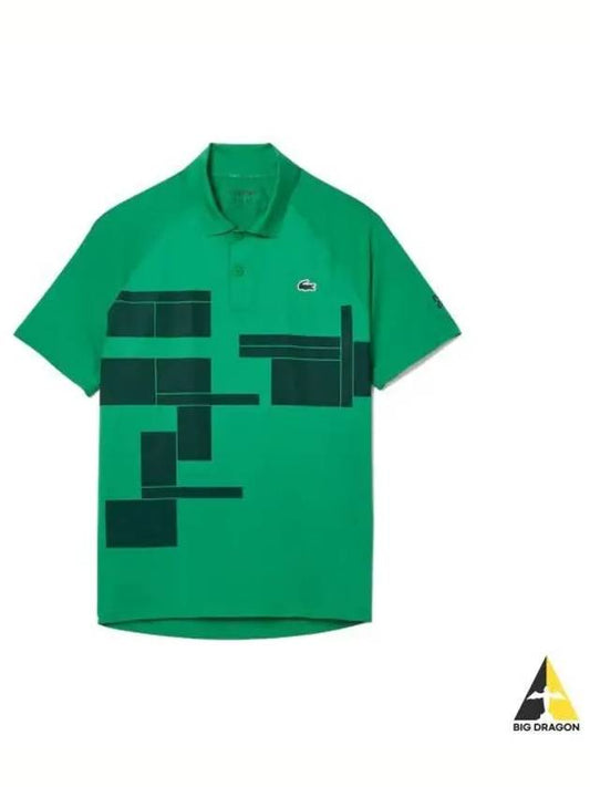 Novak short sleeve polo DH261454NI6W t shirt - LACOSTE - BALAAN 1