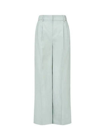 Women s One Tuck Banding Linen Pants Mint - GIORGIO ARMANI - BALAAN 1