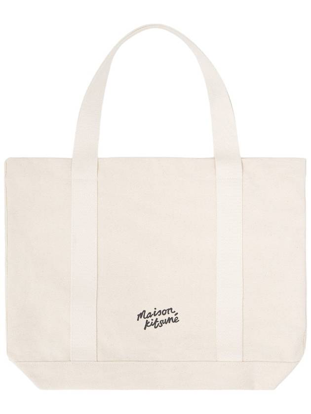 Women s Tote Bag BEIGE TU LW05101DWW0050P700 - MAISON KITSUNE - BALAAN 3