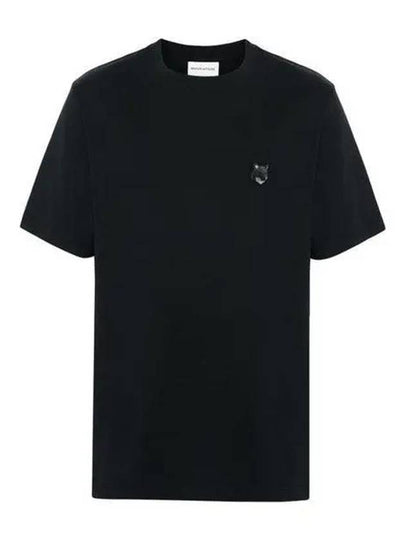 Bold Fox Head Patch Comfort Short Sleeve T-Shirt Black - MAISON KITSUNE - BALAAN 2