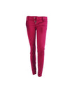 Cotton Zipper Skinny Jeans Pink - DSQUARED2 - BALAAN 1