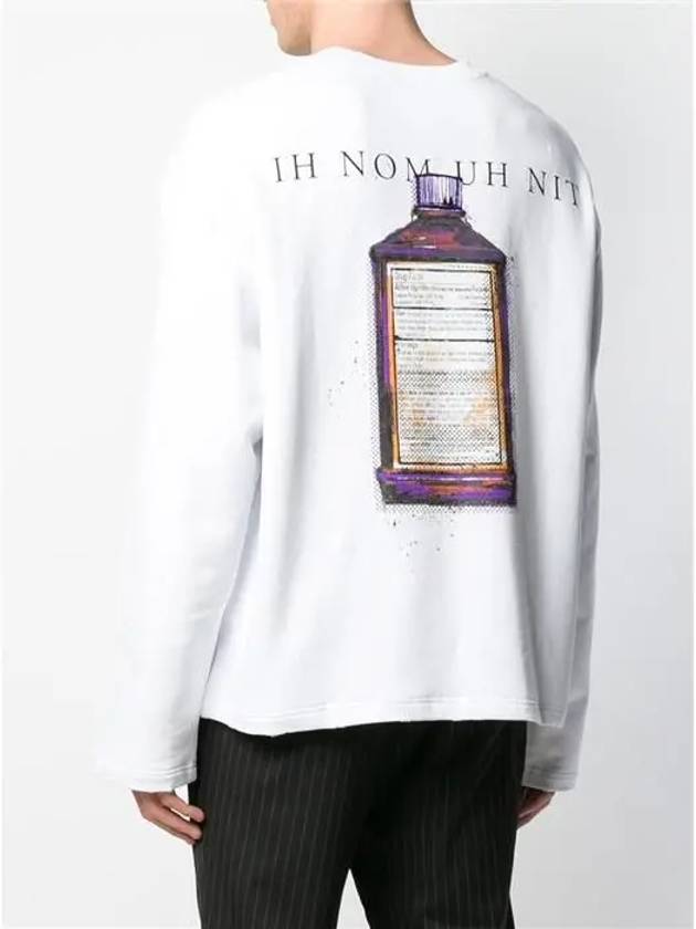 Bottle Syrup Long Sleeve T Shirt White - IH NOM UH NIT - BALAAN 5