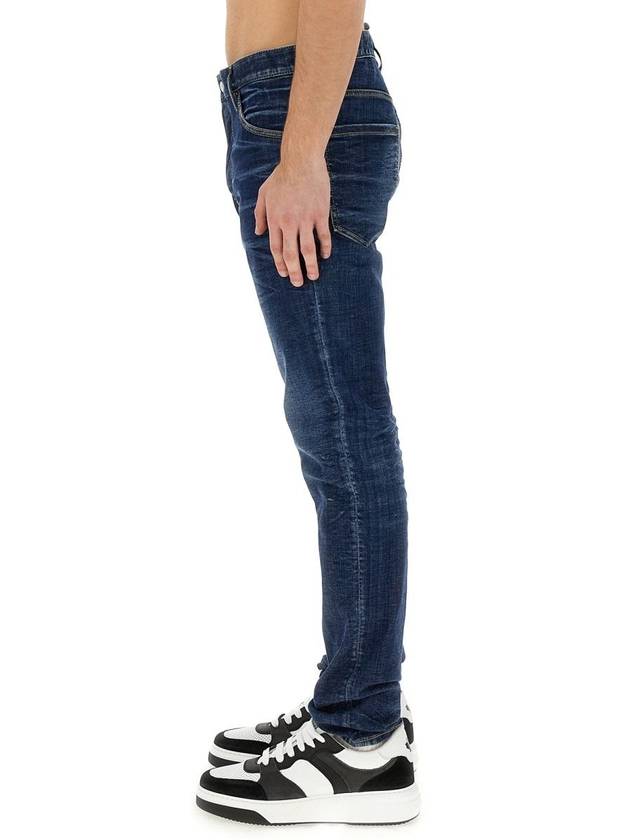 Cool Guy Straight Leg Jeans Blue - DSQUARED2 - BALAAN 4