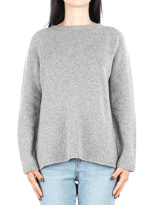 Women's Wool Cashmere Knit Top Gray - S MAX MARA - BALAAN 2