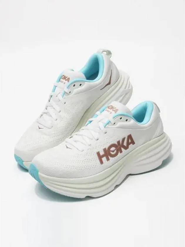 Bondi 8 Low Top Sneakers White - HOKA ONE ONE - BALAAN 2