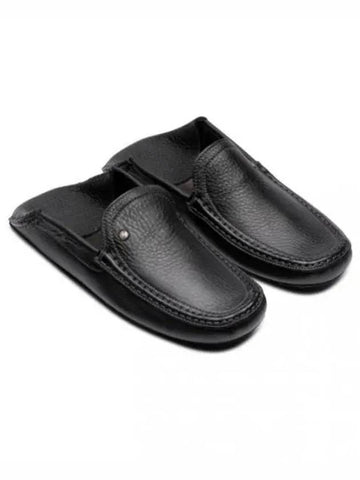 Loft Leather Slippers Black - PARABOOT - BALAAN 1