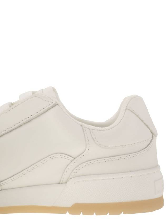 Leather sneakers with logo - ELISABETTA FRANCHI - BALAAN 7